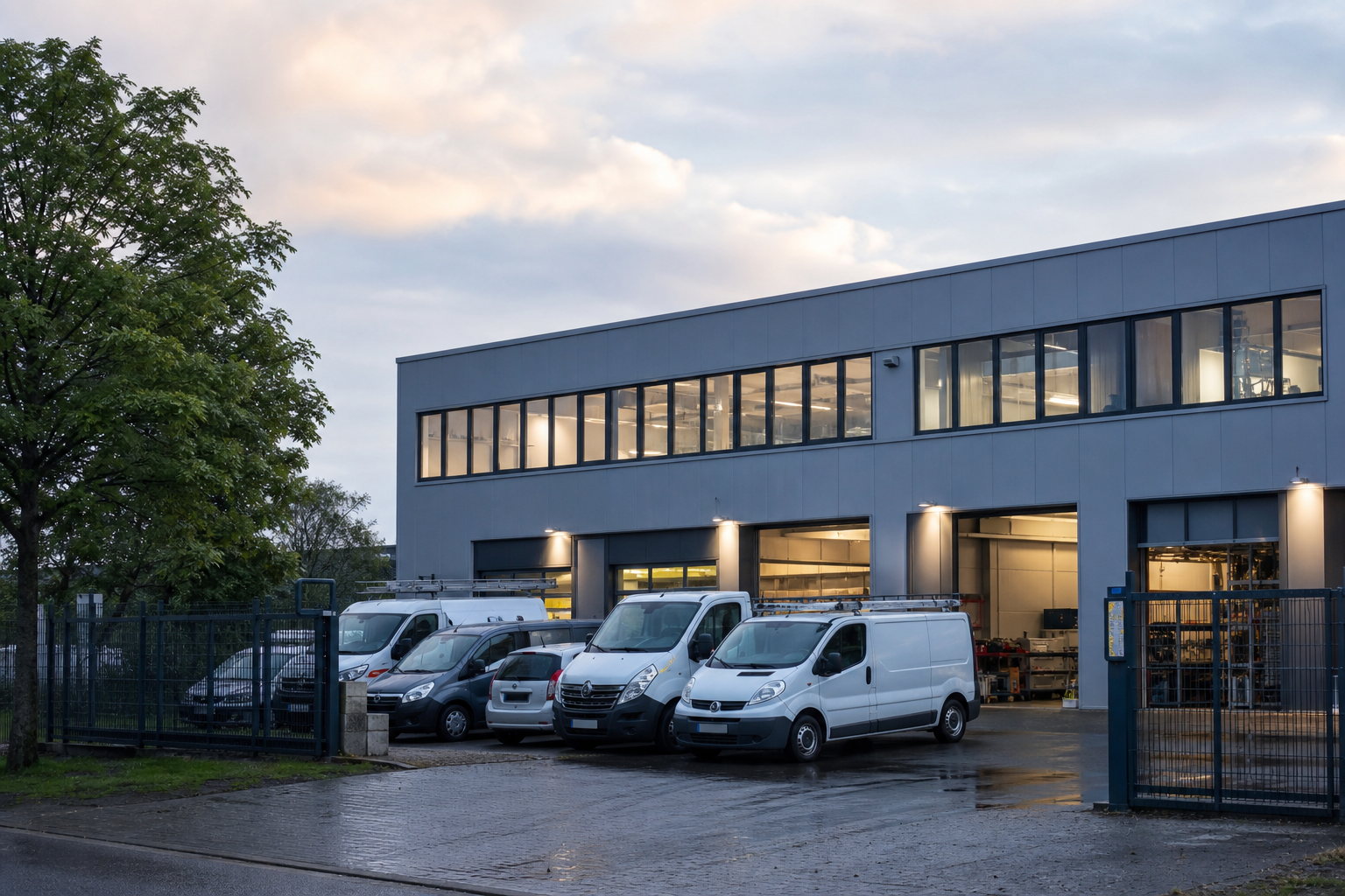 Arbeitsumfeld von Martin Bruch am Standort in Velten