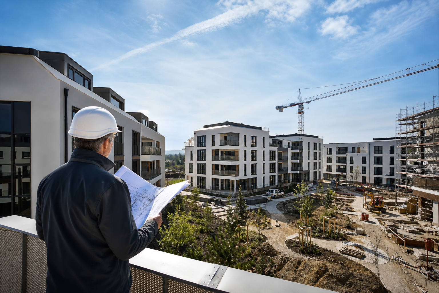 Fachliche Planung eines Wärmepumpenkonzepts für ein größeres Wohnbauprojekt